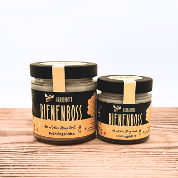 Frühlingsblütenhonig im 250 g und 500 g im Glas